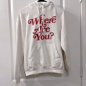 Blink 182 White 2023 Concert Hoodie